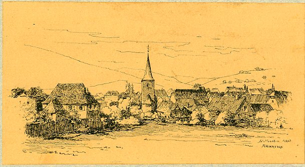 VUE D'ALSACE : SAINT-MARTIN